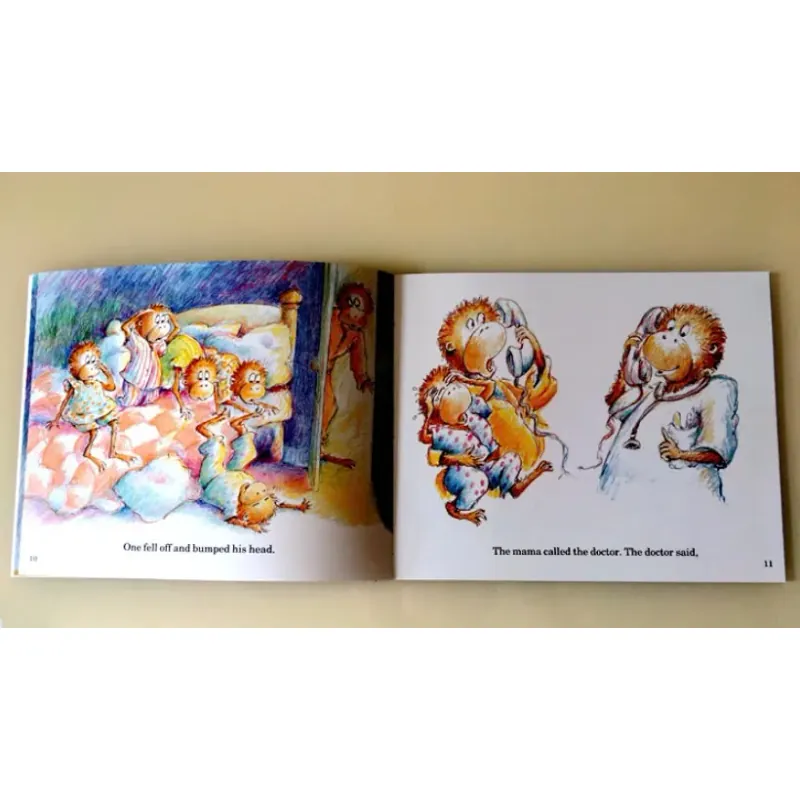 Bộ truyện Five little monkeys (9 cuốn) 564966
