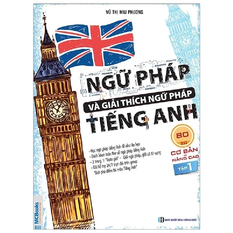 Ngữ Pháp Và Giải Thích Ngữ Pháp Tiếng Anh Cơ Bản Và Nâng Cao - Tập 1 - Vũ Thị Mai Phương 187149