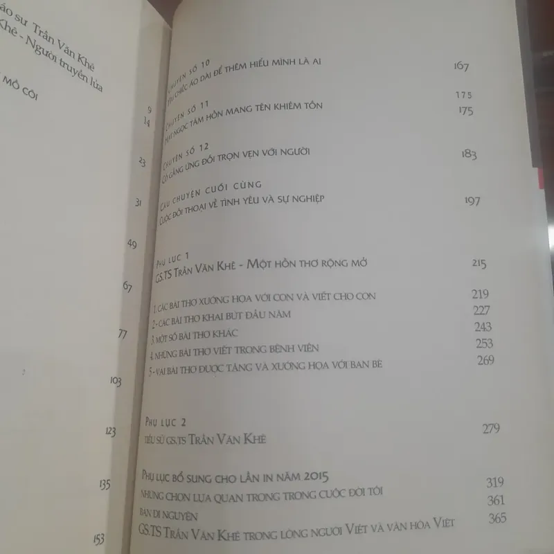 Tự truyện TRẦN VĂN KHÊ - Trí huệ để lại cho đời 715525