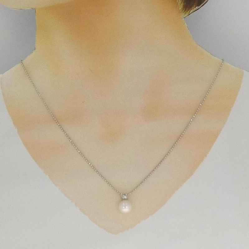 Dây chuyền ngọc trai Akoya 8.3mm PT900/PT850 - Hàng hiệu Chính hãng 856634