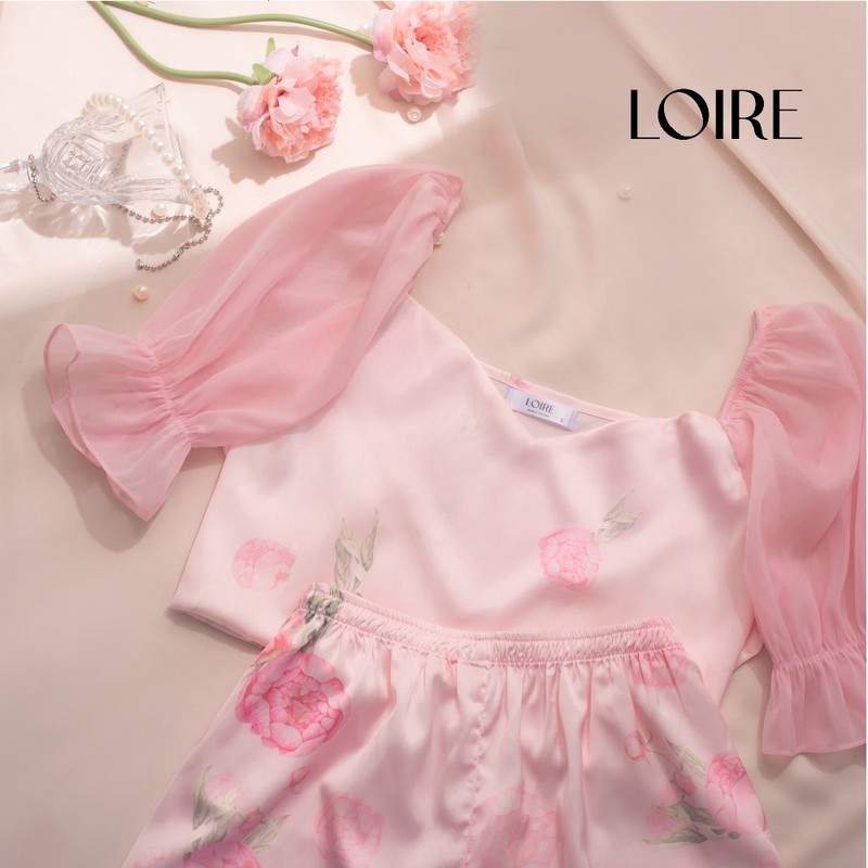 Set Pijama silk pink size M 147506