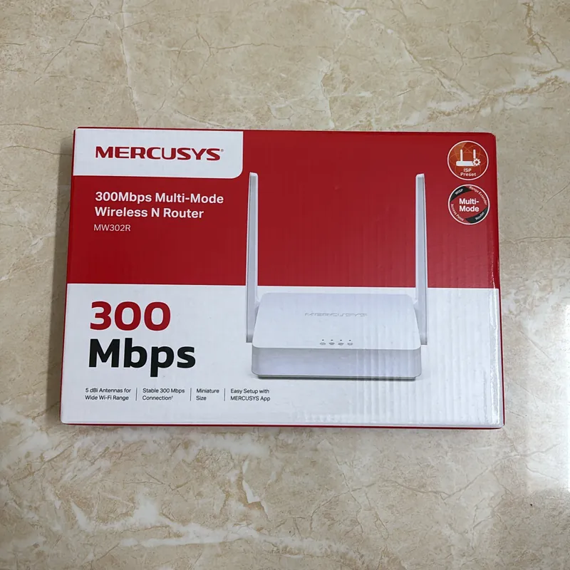 Router Wifi Mercusys MW302R Trắng Mới 575442
