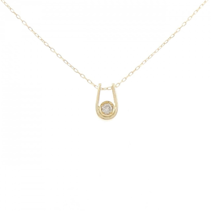 Dây chuyền kim cương K18YG 0.15CT - Hàng hiệu Chính hãng 857233