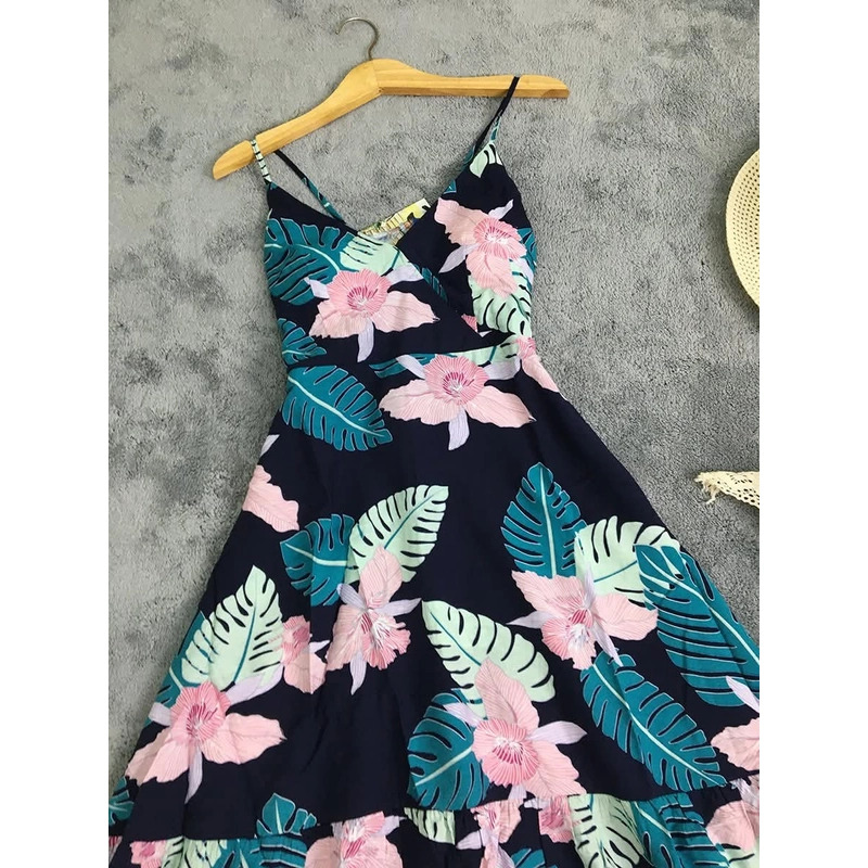 Đầm maxi hoa  471792