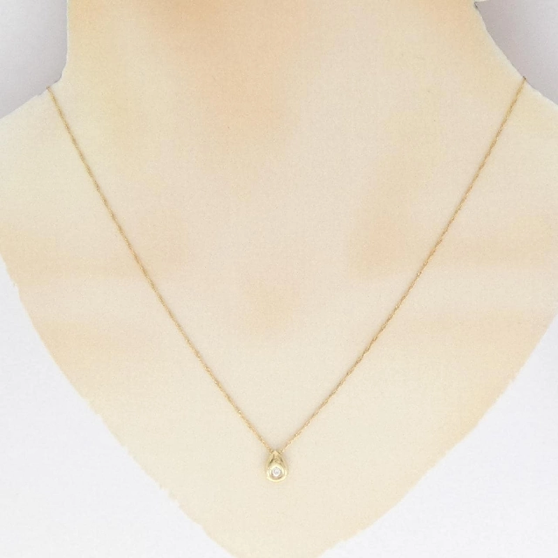 K18YG Dây chuyền kim cương 0.05CT - Hàng hiệu Authentic 861682