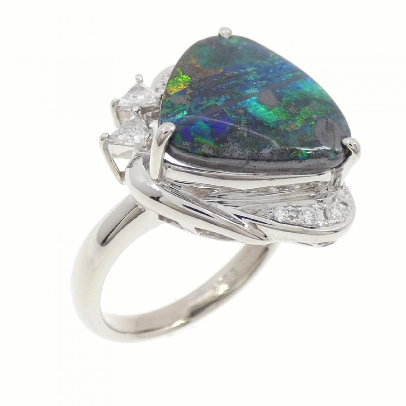 Nhẫn Boulder Opal 6.68CT - Hàng hiệu Authentic 838092