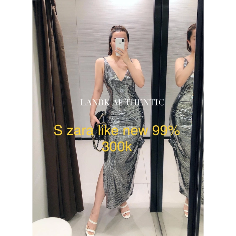 Đầm bling Zara chính hãng  224025