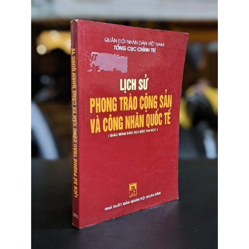 Lịch sử phong trào cộng sản và công nhân quốc tế 338515