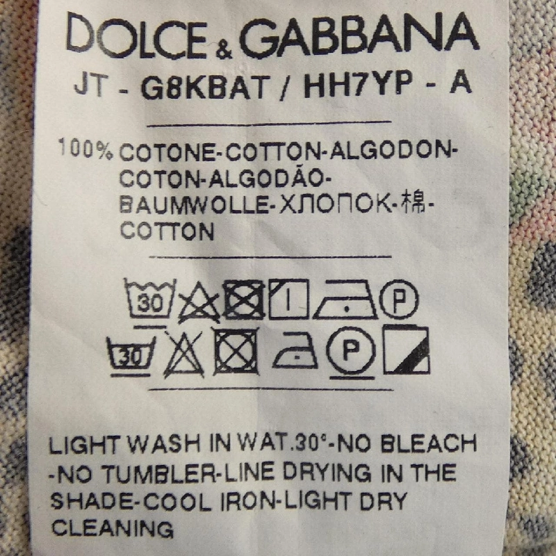 Dolce & Gabbana DOLCE&GABBANA G8KBAT/HH7YP Áo thun - Hàng hiệu Chính hãng 886319