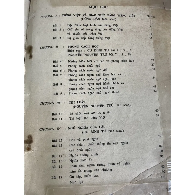 Sách giáo khoa xưa - tiếng Việt 11  748521