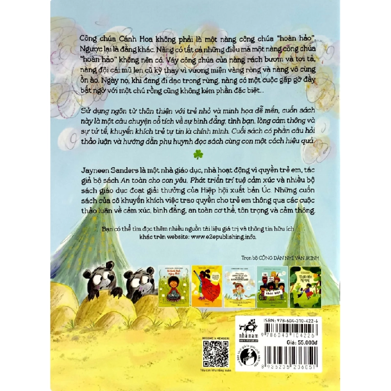 Công Dân Nhí Văn Minh - Công Chúa Không-Hoàn-Hảo Và Chú Rồng Không-Khủng-Khiếp - Jayneen Sanders, Paula J. Becker 285775