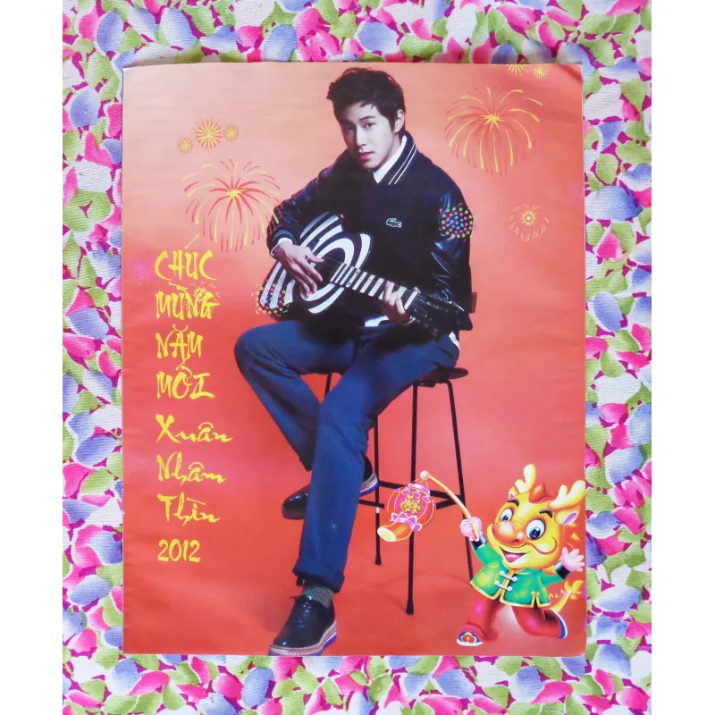 Lịch 4 tờ trong tạp chí xưa (Năm 2012) 738738