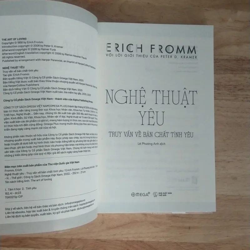 Nghệ thuật yêu (cũ) - Erich Fromm 598300