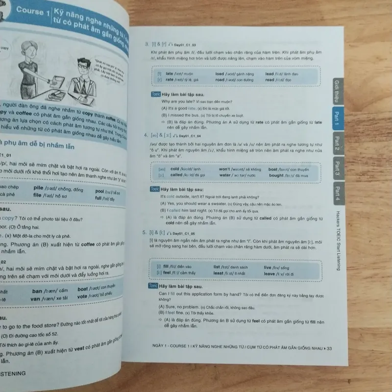 Hacker Toeic Start Listening - David Cho 557852