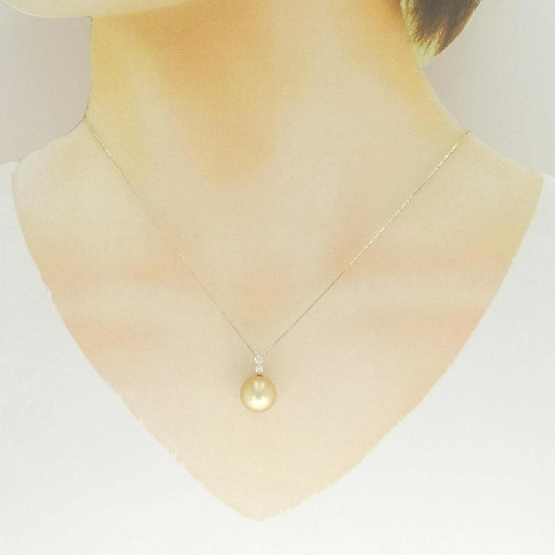 K10YG Ngọc trai trắng 11.1mm - Hàng hiệu Chính hãng 856339