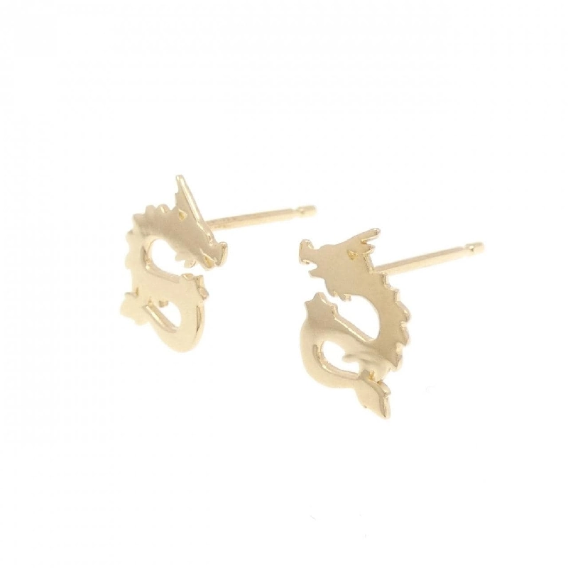 K18YG Bông tai Rồng - Hàng hiệu Chính hãng 870469