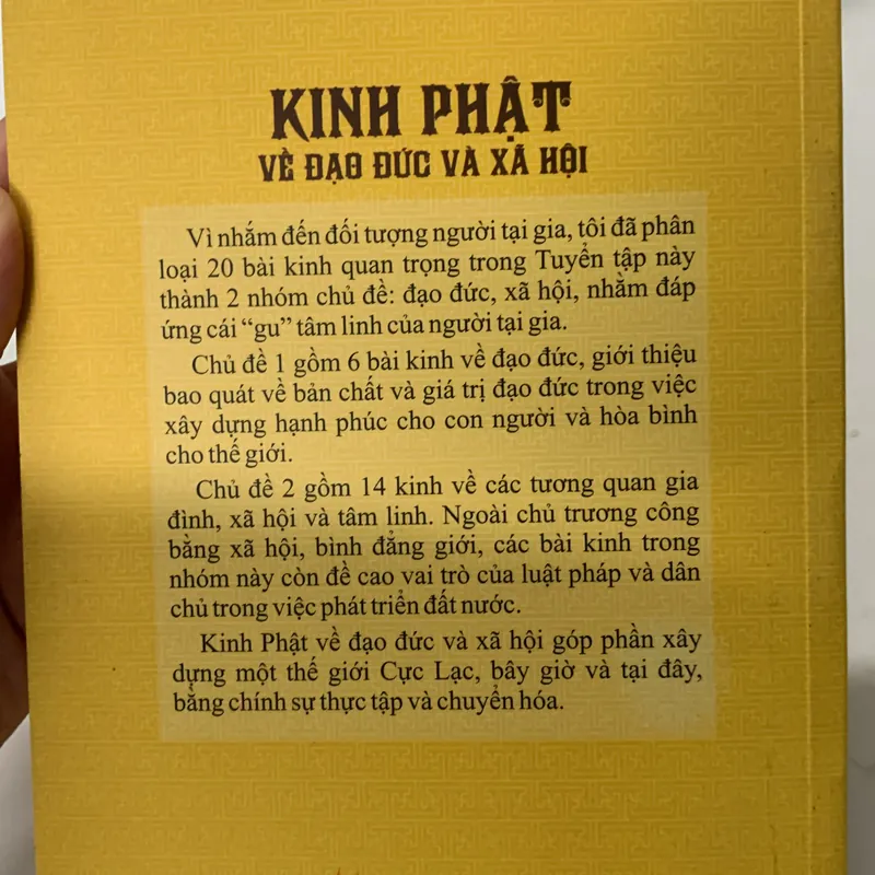Sách Kinh phật về đạo đức và xã hội-Sa môn Thích Nhật Từ 603314