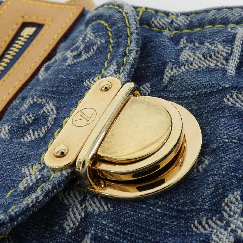 Túi xách vai Louis Vuitton Monogram Denim Baggy PM M95049+J54316 - Hàng hiệu Chính hãng 801439