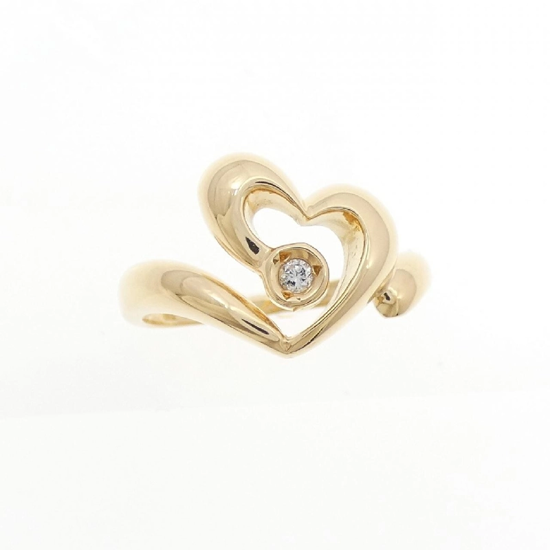 Nhẫn kim cương K18YG 0.03CT - Hàng hiệu chính hãng 852909