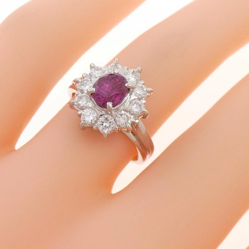 Nhẫn Ruby PT900 0.917CT - Hàng hiệu Chính hãng 855055