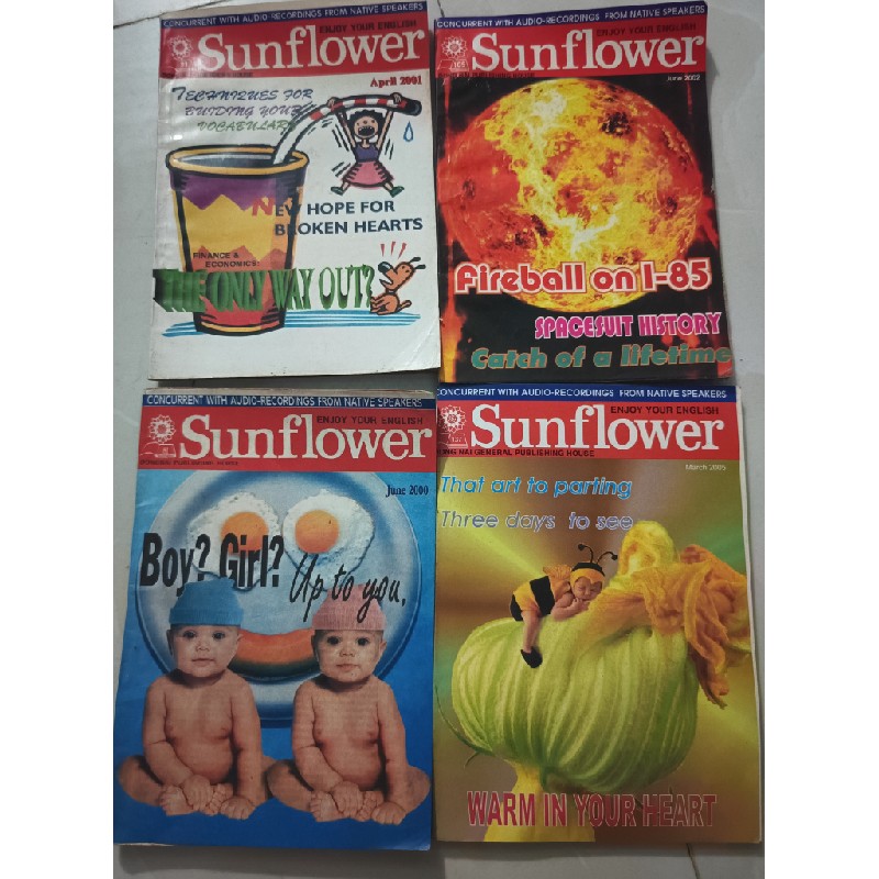 Tạp chí Sunflower từ 2005, còn tốt 60274
