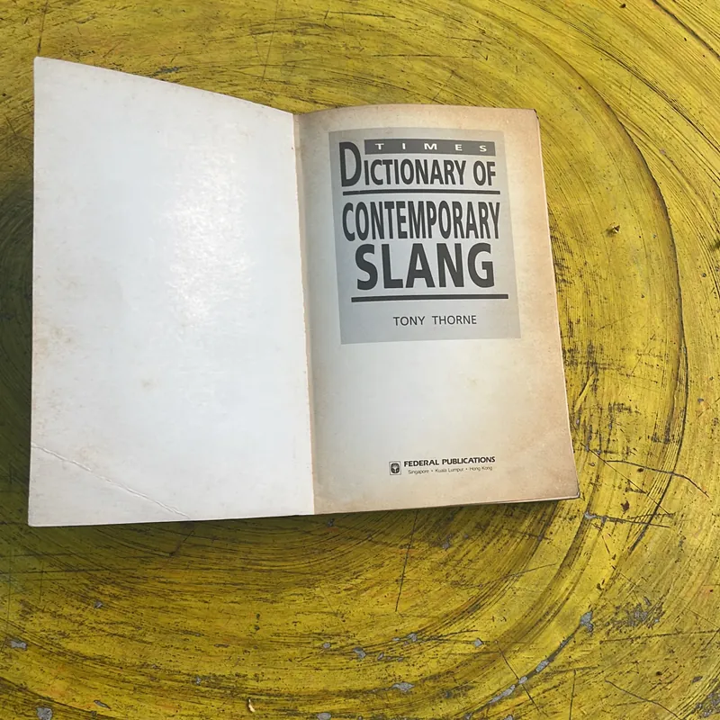 TIMES DICTIONARY OF CONTEMPORARY SLANG 736658