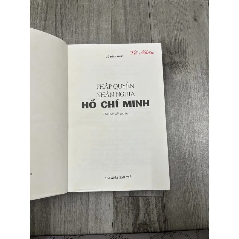 Pháp quyền nhân nghĩa Hồ Chí Minh. 6b4 737205