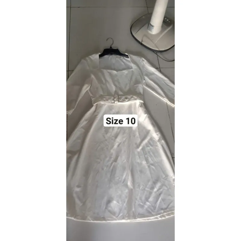 Đầm trắng Miss Selfudg size 10 989511
