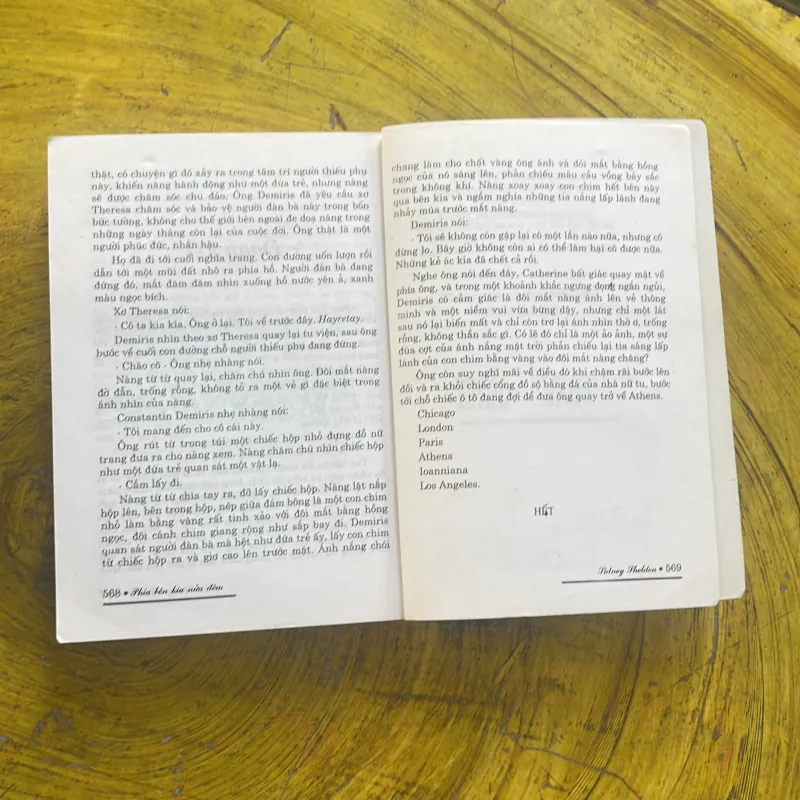 COMBO SIDNEY SHELDON 9 cuốn  973133