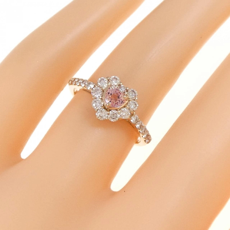 Nhẫn Sapphire K18PG hình trái tim 0.302CT 671641