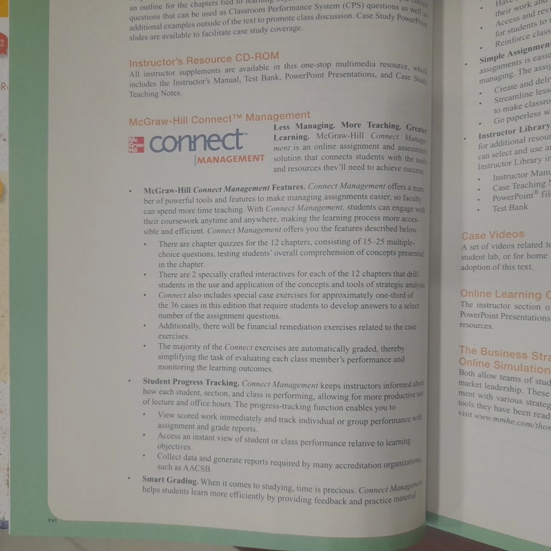 STRATEGIC MANAGEMENT text & cases 543013