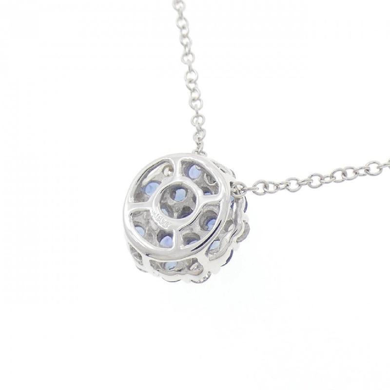 K18WG Sapphire Necklace - Hàng hiệu Authentic 857056