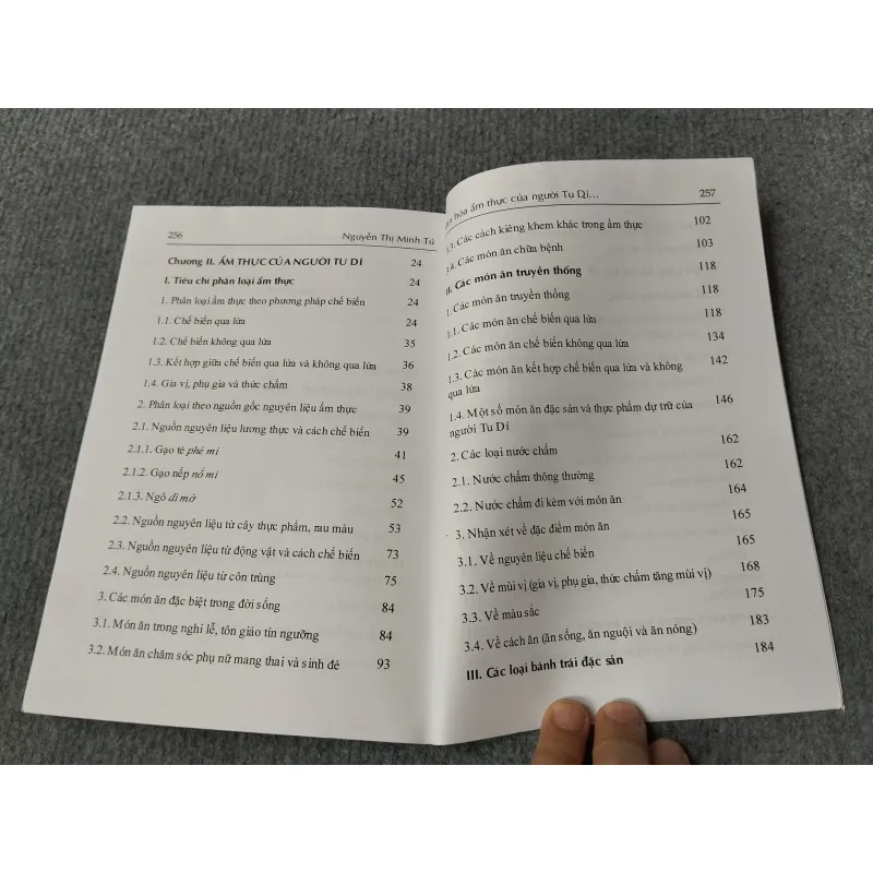 VĂN HOÁ ẨM THỰC CỦA NGƯỜI TU DÍ HUYỆN MƯỜNG KHƯƠNG, TỈNH LÀO CAI 717909