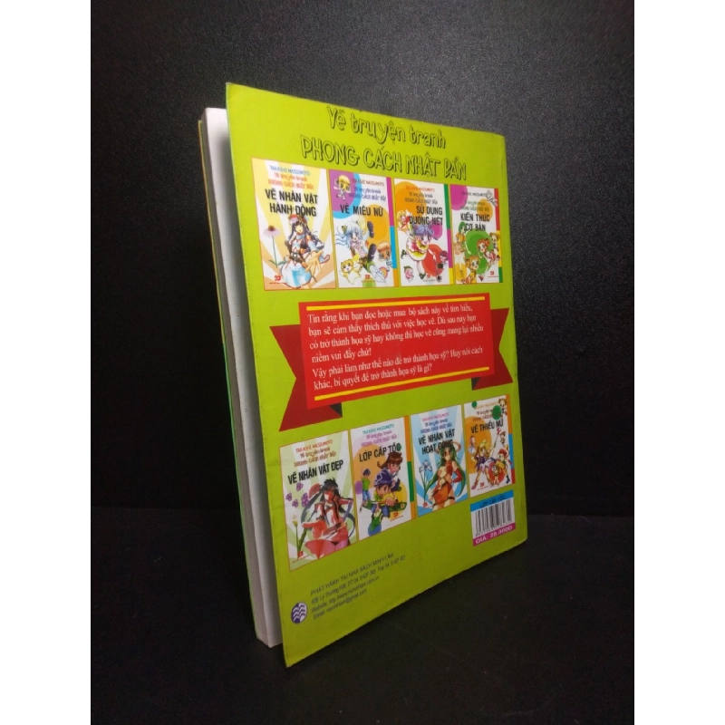 Vẽ truyện tranh phong cách Nhật Bản lớp cấp tốc Takashi Massumoto 2008 mới 50% bẩn bìa hơi rách ố nhẹ HCM 1210 912235