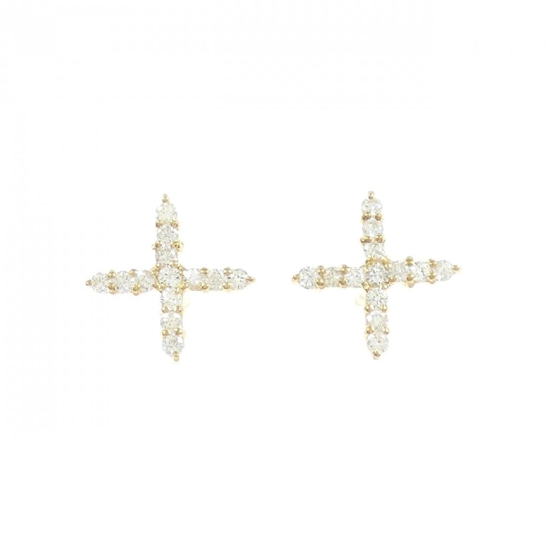 K18YG Bông tai kim cương 0.20CT - Hàng hiệu Chính hãng 870279