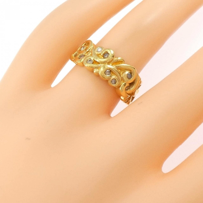 K24YG Nhẫn Kim Cương - Hàng hiệu Chính hãng 853300