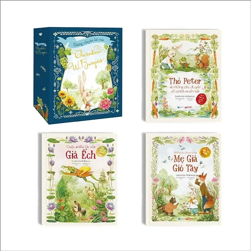 Mẹ Già Gió Tây, Thỏ Peter, Già Ếch - Thornton Burgess 720766