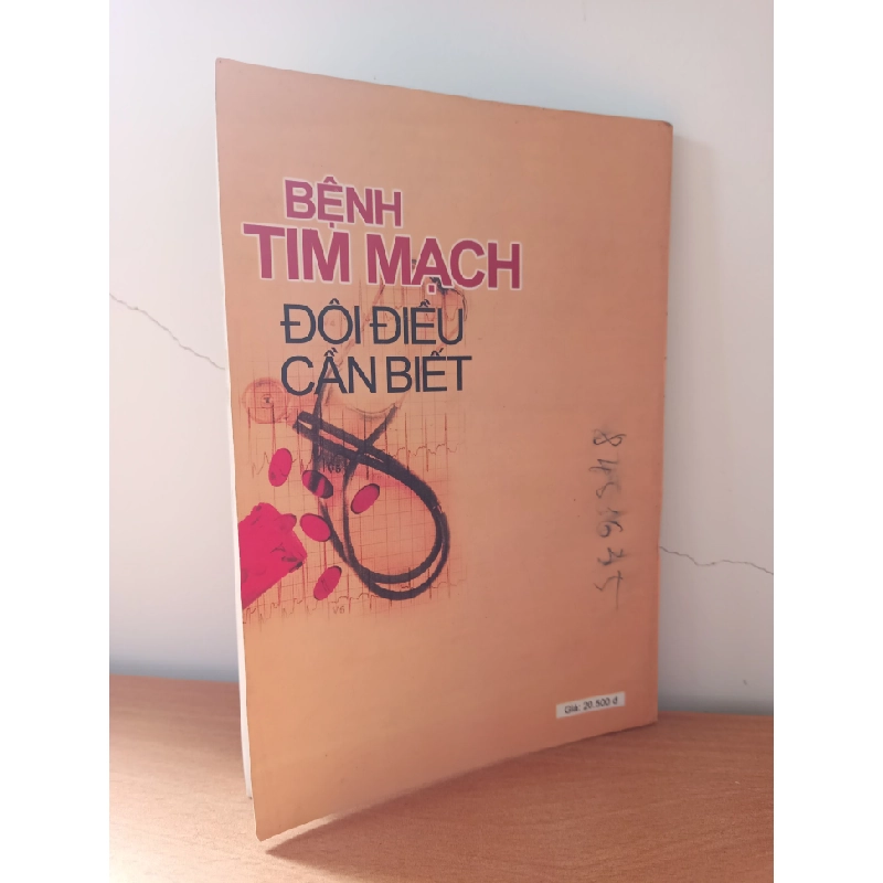[Phiên Chợ Sách Cũ] Bệnh Tim Mạch - Đôi Điều Cần Biết (2004) - Bs. Quách Tuấn Vinh S2508 544669