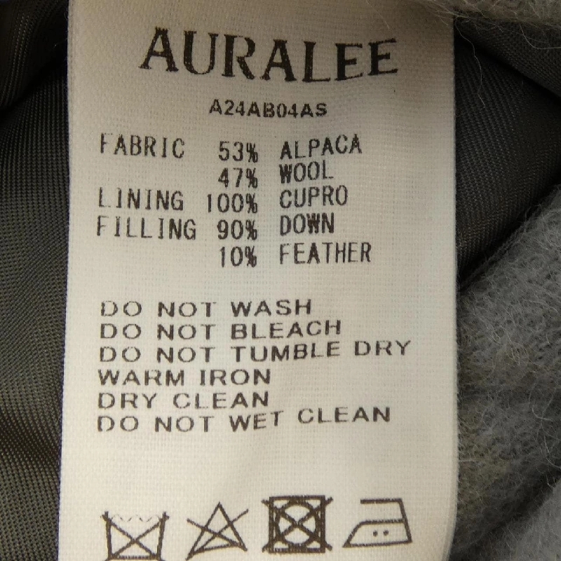 AURALEE Áo khoác lông vũ - Hàng hiệu Authentic 822660