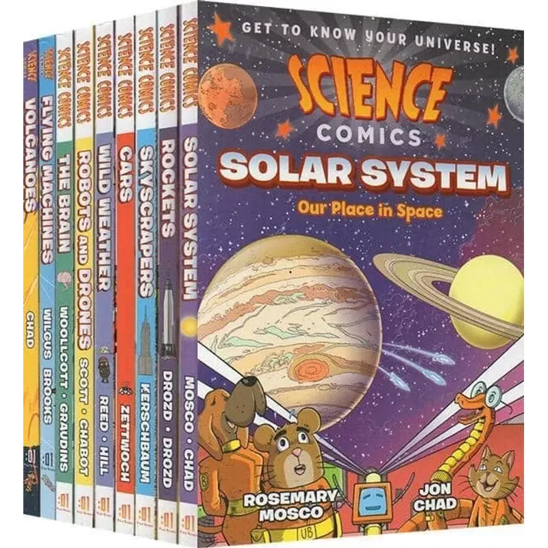 Science Comics (Sách nhập) - Full bộ 32 quyển mới nhất 1038292