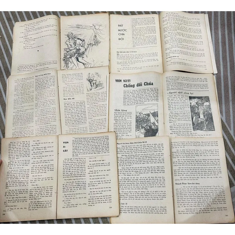 KINH THÁNH PHỔ THÔNG  Full 6 tập Sách hay in năm 1968   599387