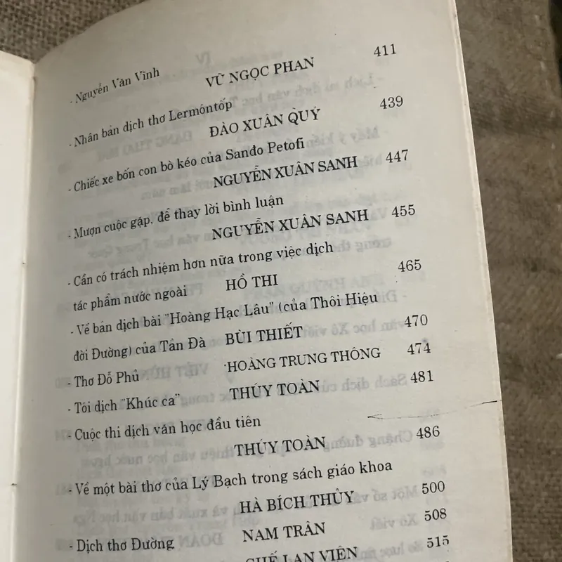 Dịch văn học và Văn học Dịch - Thúy Toàn  707837