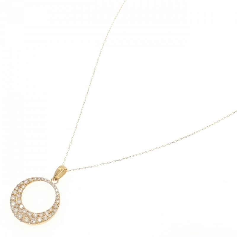 K18YG Dây chuyền kim cương 0.50CT - Hàng hiệu Chính hãng 866909