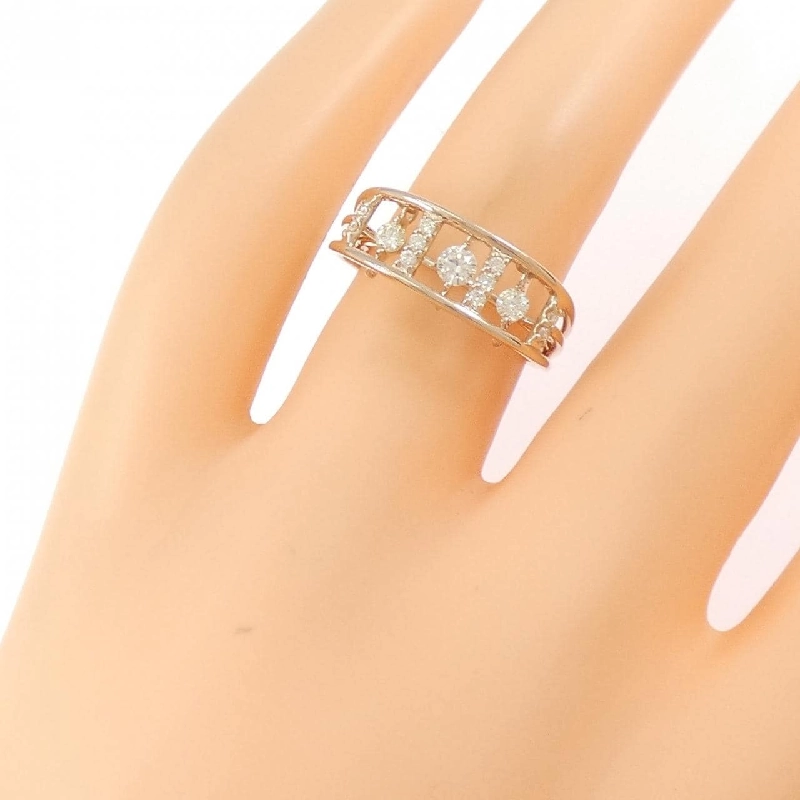 K18PG Nhẫn Kim Cương - Hàng hiệu Chính hãng 845724