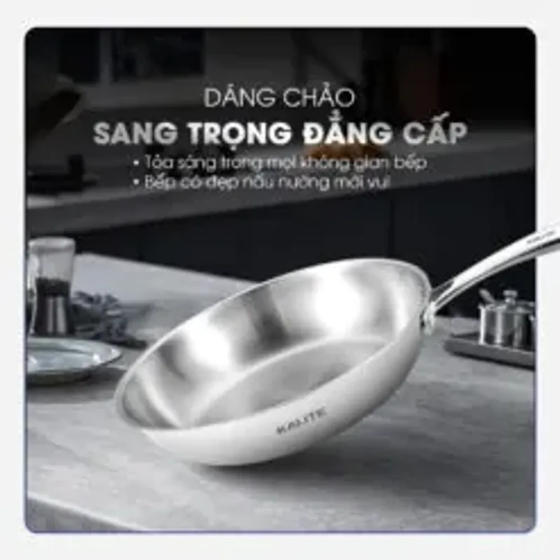 ✨ Chảo inox TRIPRO KL825 – 3 lớp nguyên khối, truyền nhiệt nhanh – giữ nhiệt đều! 708707