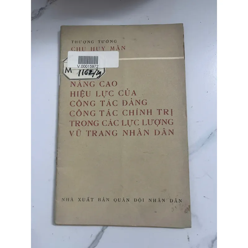 Nâng Cao Hiệu Lực Của Công Tác Đảng, Công Tác Chính Trị... 1021602