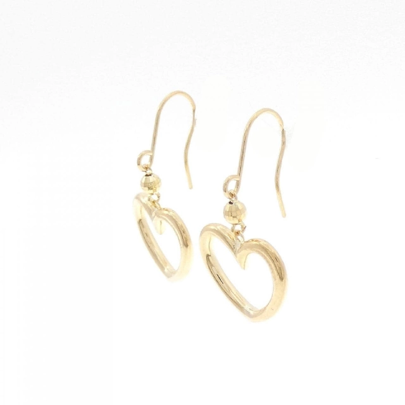 K18YG Bông tai hình trái tim - Hàng hiệu Chính hãng 867769