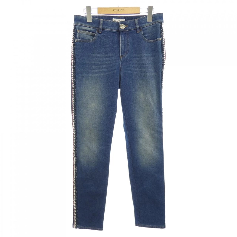 【Khuyến mãi】Quần jeans CHANEL 654599