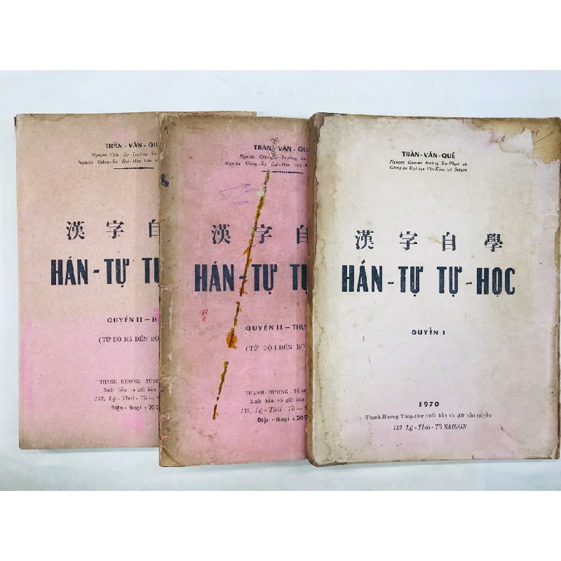 Hán tự tự học - Trần Văn Quế ( trọn bộ 3 tập ) 125712