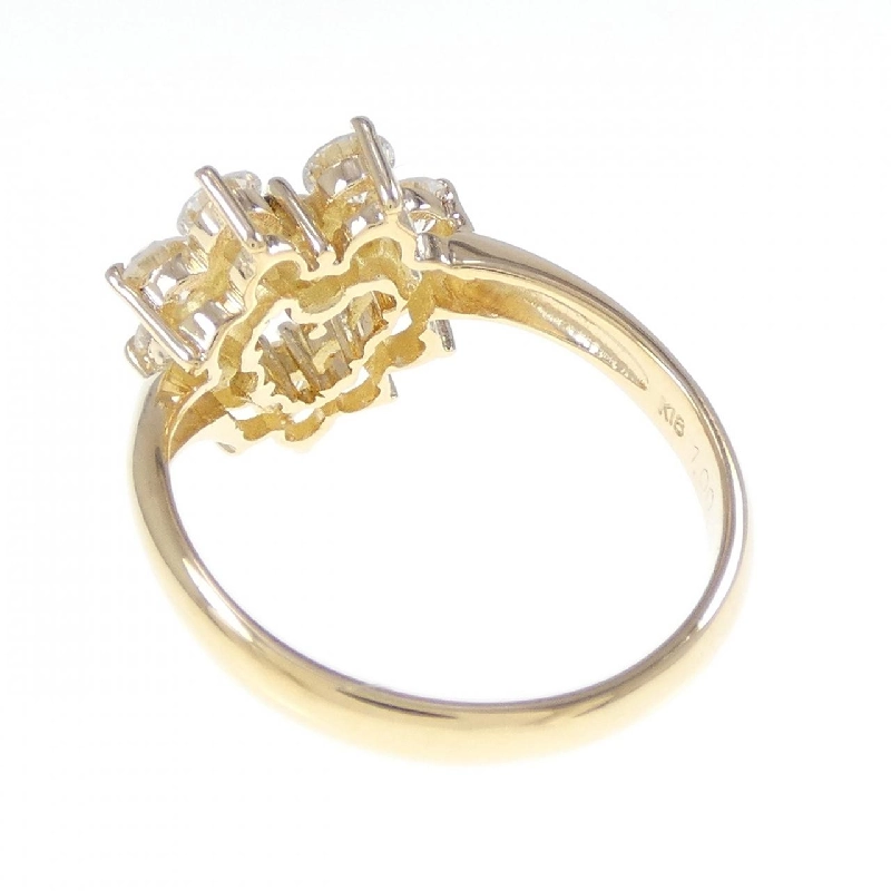 Nhẫn kim cương hình trái tim K18YG 1.00CT 670044